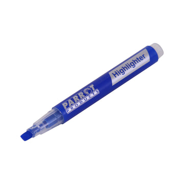 Parrot Marker Highlighter Slimline Box 12 Blue - image 01