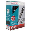 Parrot Marker Permanent Chisel Box 10 Black - image 01