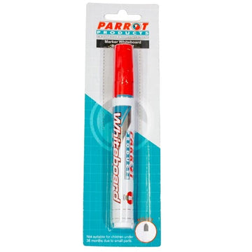 Parrot Marker Whiteboard Bullet Carded Red - image 01