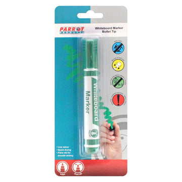 Parrot Marker Whiteboard Bullet Carded Green - image 01
