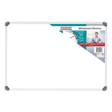 Parrot Whiteboard Slimline Non Magnetic 600x450mm - image 01