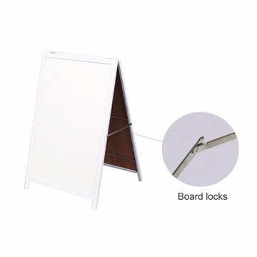 Parrot A Frame Whiteboard Non-Mag Steel Frame 900*600mm - image 01