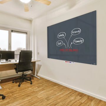 Parrot Glass Whiteboard Non-Magnetic Printed 1800x1200mm - image 02