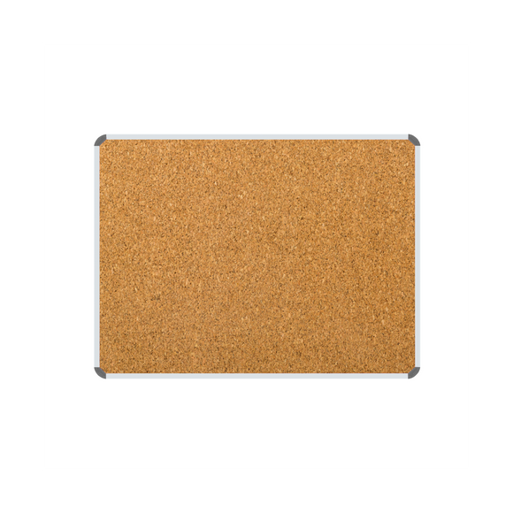 Image of Info Board Aluminium Frame 1000 * 1000Mm Cork