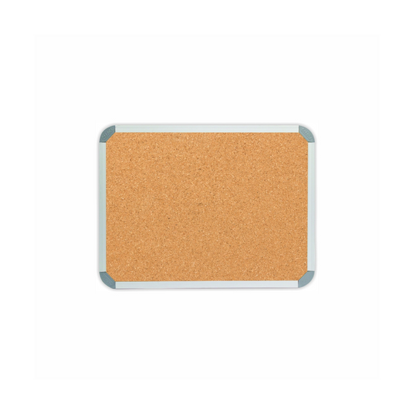 Image of Info Board Aluminium Frame 600*450Mm Cork