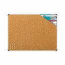 Parrot Info Board Aluminium Frame 600x450mm Cork - image 02