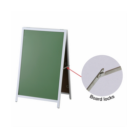 Image of A Frame Chalk Board Steel Frame 900*600Mm