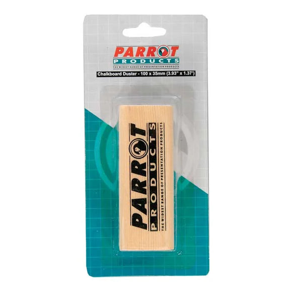 Parrot Duster Wood Chalk Board 95x35mm Carded Grey - image 01