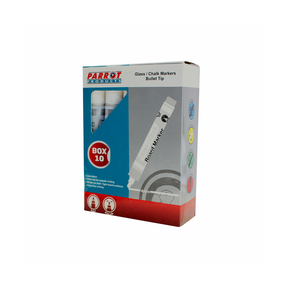 Image of Marker Glass/Chalkboard - White Box 10