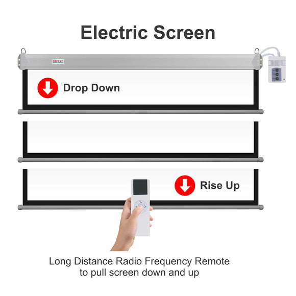 Parrot Screen Electric 2440x1830mm(View2340x1750mm) 4:3 - image 05