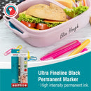 Parrot Marker Permanent Ultra Fineline Carded Black - image 10