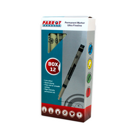 Image of Marker Permanent Ultra Fineline Box 12 Black