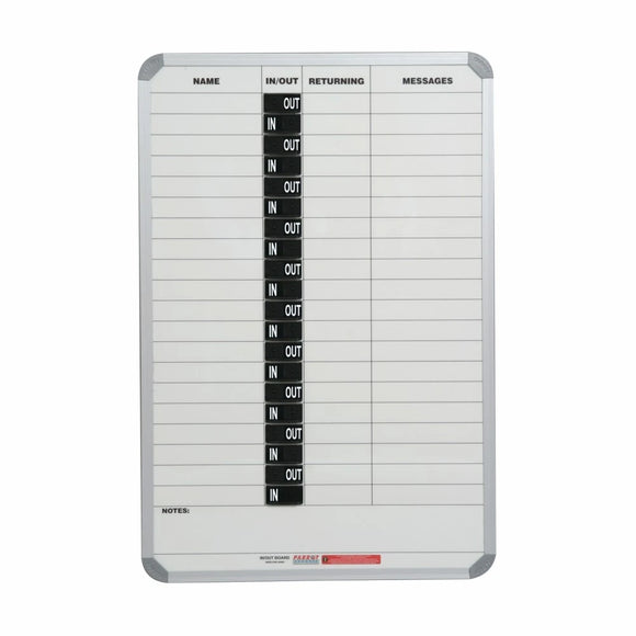 Parrot In/Out Board Magnetic 20 People 900x600mm - image 07