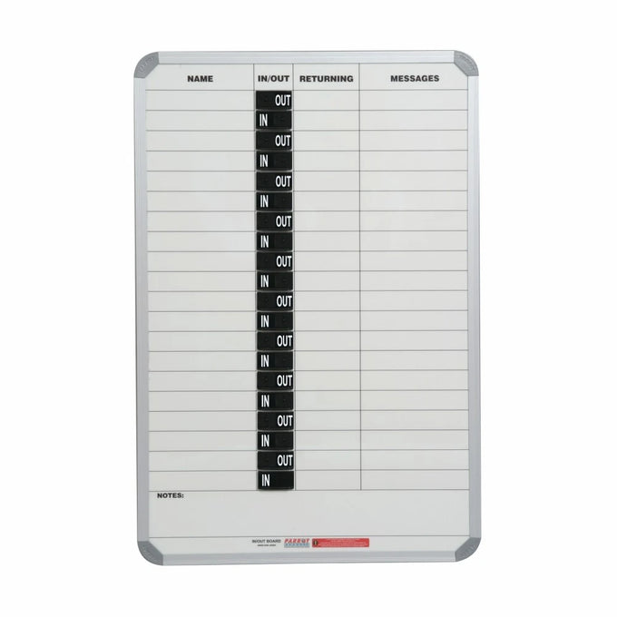 Parrot In/Out Board Magnetic 20 People 900x600mm - image 07