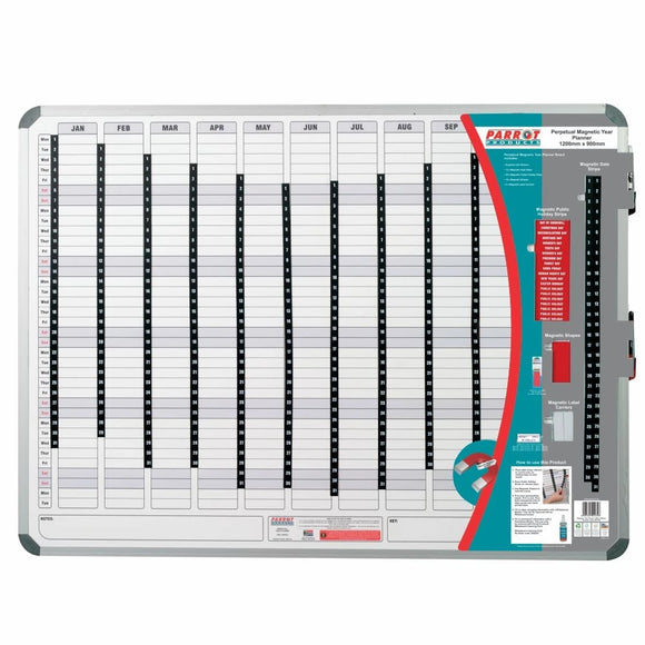 Parrot Year Planner Magnetic 1200x900mm - image 05