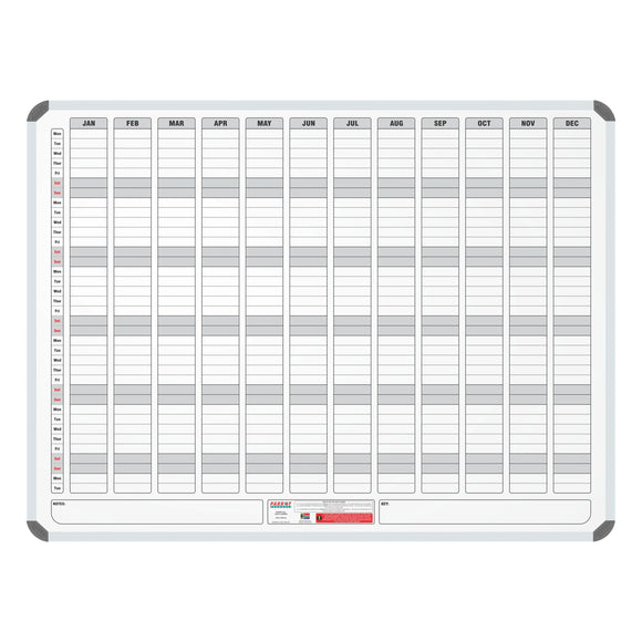 Parrot Year Planner Magnetic 1200x900mm - image 09