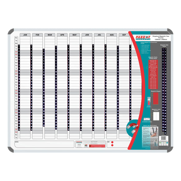 Parrot Year Planner Magnetic 1200x900mm - image 10