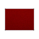 Parrot Info Board Aluminium Frame 1000 x 1000mm Burgundy - image 04