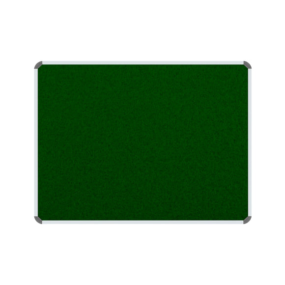 Parrot Info Board Aluminium Frame 1000 x 1000mm Green - image 01