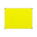 Parrot Info Board Aluminium Frame 1000 x 1000mm Yellow - image 02