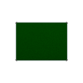 Image of Info Board Aluminium Frame 1200 * 1000Mm Green