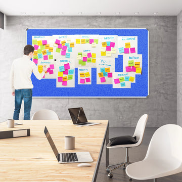 Parrot Info Board Aluminium Frame 1200 x 1000mm Sky - image 01