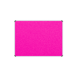Image of Info Board Aluminium Frame 1200*1200Mm Pink