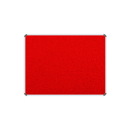 Image of Info Board Aluminium Frame 1200*1200Mm Red