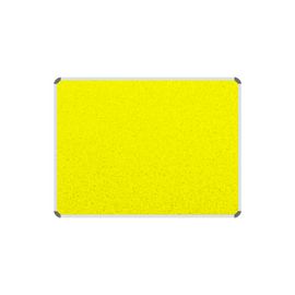 Image of Info Board Aluminium Frame 1200*1200Mm Yellow