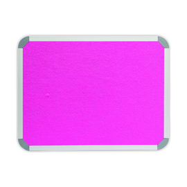 Image of Info Board Aluminium Frame 1500 * 1200Mm Pink