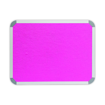 Image of Info Board Aluminium Frame 1500 * 1200Mm Pink