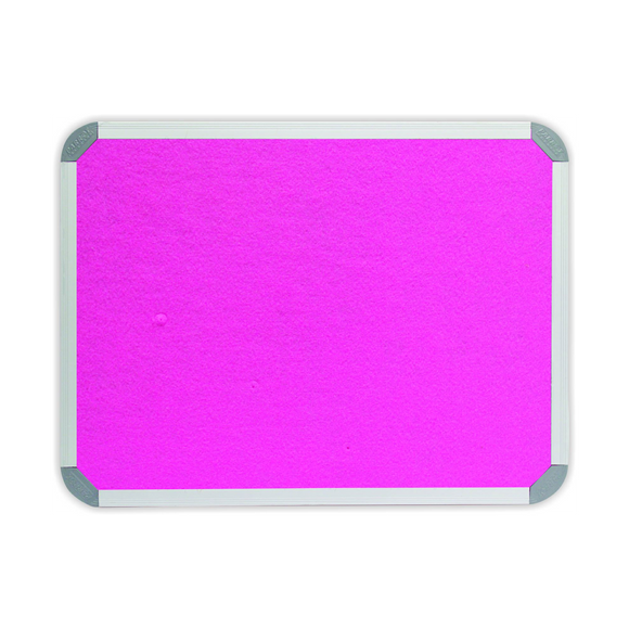 Image of Info Board Aluminium Frame 1500 * 1200Mm Pink