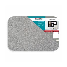Image of Pin Board Adhesive No Frame 900*600Mm Grey