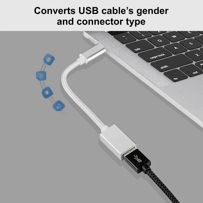 Parrot Adaptor – USB C Male To USB A Female 1M - image 06