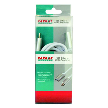 Parrot Adaptor – USB C Male To USB A Female 1M - image 01