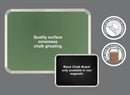 Parrot Chalk Board Aluminium Frame 600x450mm - image 06