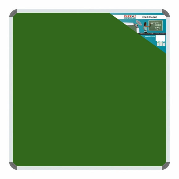 Parrot Chalk Board Aluminium Frame 900x900mm - image 01