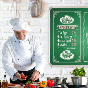 Parrot Chalk Board Aluminium Frame 1000x1000mm - image 01