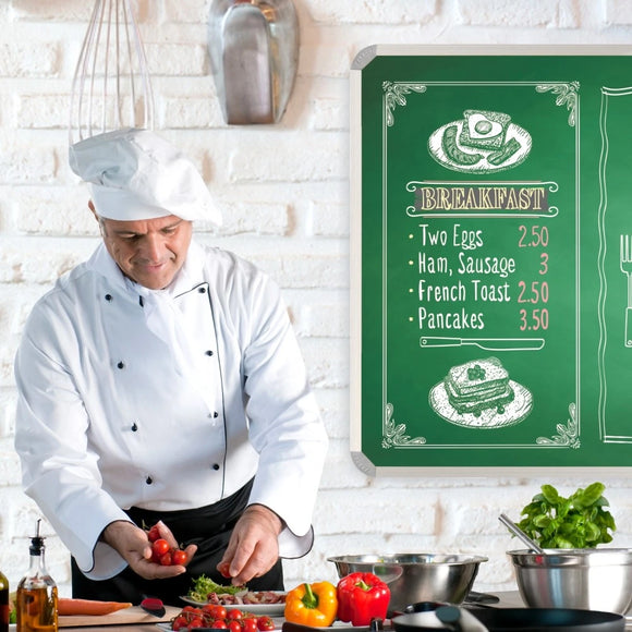 Parrot Chalk Board Aluminium Frame 1000x1000mm - image 01