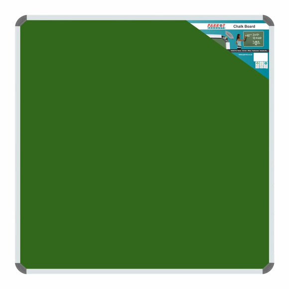 Parrot Chalk Board Aluminium Frame 1000x1000mm - image 01