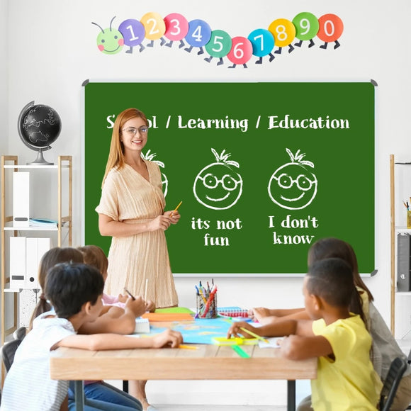 Parrot Chalk Board Aluminium Frame 1200x1000mm - image 03