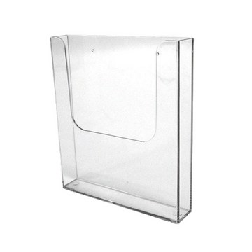 Image of Brochure Holder Acrylic Wall Mountable A4