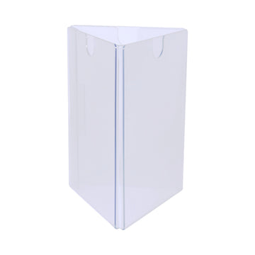 Parrot Menu Holder Acrylic A5 Three Sided Table Talker - image 02