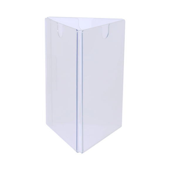 Parrot Menu Holder Acrylic A5 Three Sided Table Talker - image 02