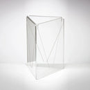 Parrot Menu Holder Acrylic A5 Three Sided Table Talker - image 03