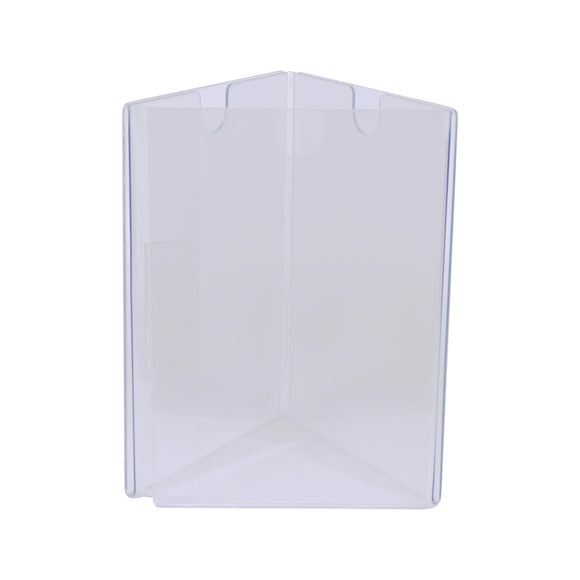 Parrot Menu Holder Acrylic A5 Three Sided Table Talker - image 06