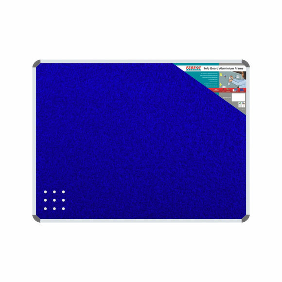 Parrot Info Board Aluminium Frame 600x450mm Royal - image 05