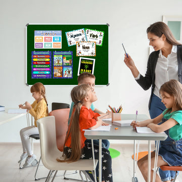 Parrot Info Board Aluminium Frame 600x450mm Green - image 02