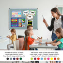Parrot Info Board Aluminium Frame 600x450mm Grey - image 02