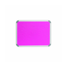 Image of Info Board Aluminium Frame 600*450Mm Pink